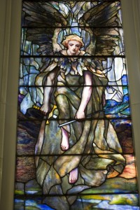 Pat of Tiffany Rose Window, Advent Lutheran Church