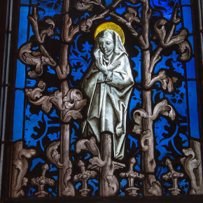 Mary Glass at the Cloisters