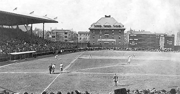 1914 Postcard of what is now Wrigely Field