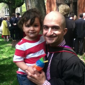 Me and Bud on my Graduation Day